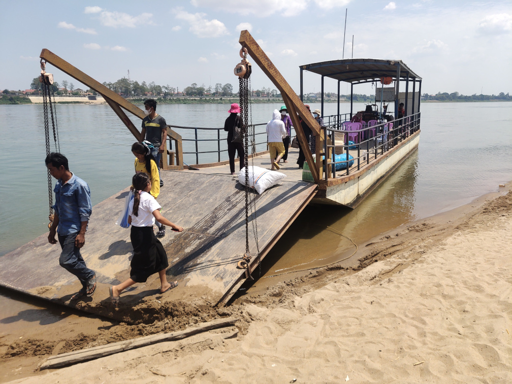 Bateau pour aller sur Kaoh Trong