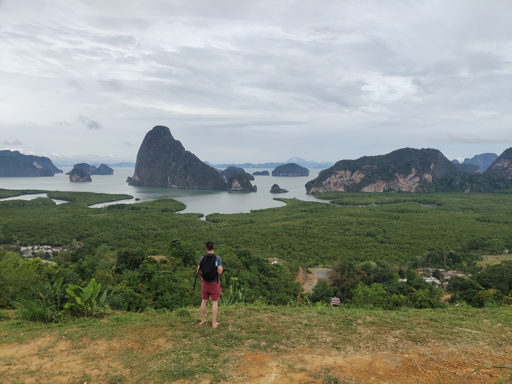 Vue sur la baie de Phang Nga