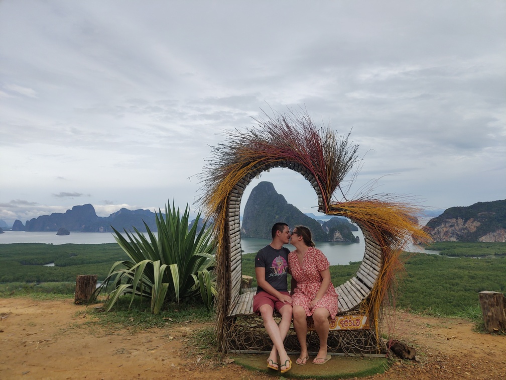 Vue sur la baie de Phang Nga